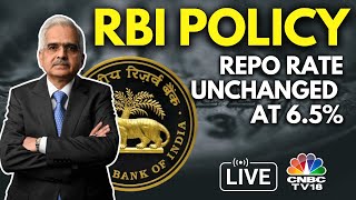 RBI Monetary Policy Decision LIVE  Will RBI Cut Repo Rates After US Fed Action  Shaktikanta Das [upl. by Drof]