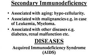 Immunodeficiency  Diseases  Urdu language  gain knowledge [upl. by Lledal]