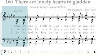 Hymnal 160 There are lonely hearts to gladden [upl. by Eimac555]