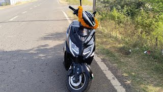 electric scooter charging bali scooty action automobile india [upl. by Nomad]