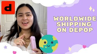 How to Ship Worldwide on Depop From USA [upl. by Murrah]