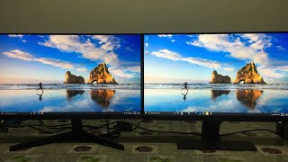 Samsung T35F 24 vs Benq Gw2480 Comparison [upl. by Ingles942]