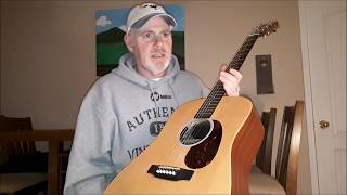 Martin DX1AE Acoustic Guitar Review [upl. by Dorren]