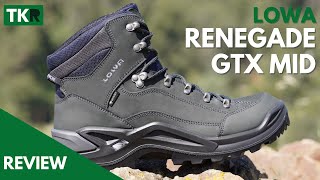 Lowa Renegade GTX Mid  Review  Cómodas y resistentes [upl. by Yelnoc]