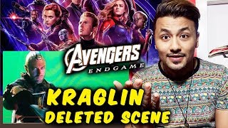 Avengers Endgame  Kraglins Scene Got CHOPPED From Final Cut [upl. by Hibbs359]