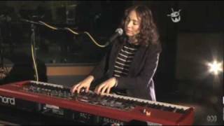 Regina Spektor covers Radiohead No Surprises on Triple J TV [upl. by Yelich543]