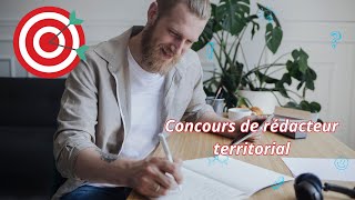 Préparation de concours  Le concours de rédacteur territorial cest pour bientôt [upl. by Lahtnero]