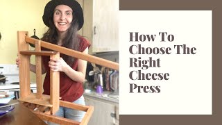 How to Choose a Cheese Press [upl. by Orlosky258]