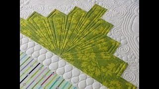 How To Longarm quilt with a ruler by Natalia Bonner [upl. by Starlin]