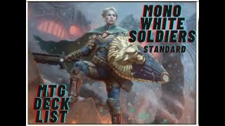 Bloomburrow Standard Mono White Soldiers MTG Arena [upl. by Hazel898]