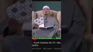 Masya Allah Part 2 Sedutan Kisah Abu Sufian Al Harith kisahabusufianalharith uwa [upl. by Morel]