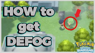 How To Get quotDEFOGquot In Pokemon Brilliant Diamond amp Pokemon Shining Pearl  Nintendo YouTuber [upl. by Brindell]