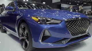 The AllNew Genesis G70 Revealed at the Montreal Auto Show  Genesis Motors Canada [upl. by Nevyar]