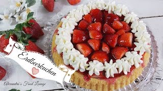 Basic Rezept  Obstboden Erdbeerkuchen [upl. by Dart]