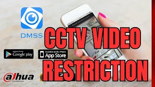 How to Restrict Users from your CCTV camera footage on DMSS APP  Dahua [upl. by Anastasie]