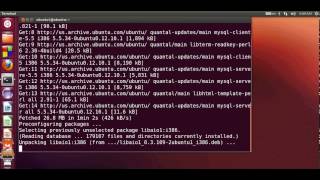 Beginners MYSQL Database Tutorial  How to install MySQL on UbuntuDebian Linux [upl. by Lissie]