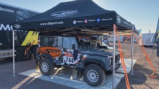 Dakar 2024 AlliSport Defender TD5 walk around [upl. by Mcmullan]