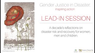 A decade’s reflections on disaster risk and recovery for women men and children [upl. by Aehsila]