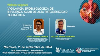 Sesión III del Webinar vigilancia epidemiológica de influenza aviar de alta patogenicidad zoonótica [upl. by Eelidnarb]