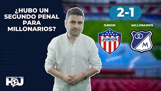 Junior 21 Millonarios  Liga Dimayor 2024I  Resumen Goles y Táctica por Juan Felipe Cadavid [upl. by Sev]