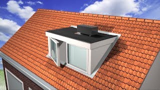 How to place a Air Conditioning on a Dormer or Roof [upl. by Horwitz]