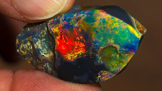 Does this rough opal become the cut of the decade [upl. by Shulman]