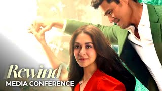 Rewind Media Conference and Full Trailer Reveal  Dingdong Dantes Marian Rivera [upl. by Inahpets]