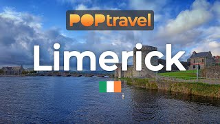 Walking in LIMERICK  Ireland 🇮🇪 4K 60fps UHD [upl. by Ahsiatal]