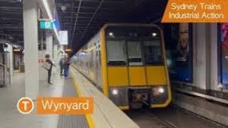 Sydney Trains at Wynyard Station [upl. by Anauqahc219]