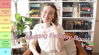 Tier Ranking EVERY Fantasy Book I Have Ever Read 100 Series [upl. by Anavlys]