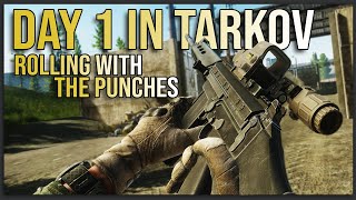 HOW TO INVEST IN YOURSELF  Day 1 Escape from Tarkov FULL PLAYTHROUGH [upl. by Medorra]