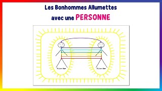 LES BONHOMMES ALLUMETTES AVEC UNE PERSONNE [upl. by Alliehs127]