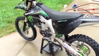 2009 Kawasaki KX450f Monster Energy Edition [upl. by Reggie]