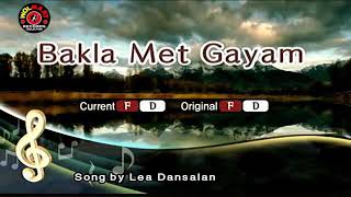 BAKLA MET GAYAM  LEAH DANSALAN  KARAOKE   ILOCANO SONG [upl. by Ahsito807]