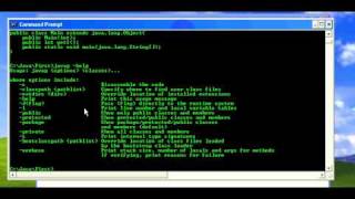 Use of Javap java bytecode decompiler [upl. by Anilejna]