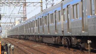 泉北高速鉄道3000系10両編成（2013年7月12日・我孫子前駅付近） [upl. by Ario308]