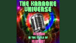 Delta Dawn Karaoke Version In the Style of Helen Reddy [upl. by Nitsrek]