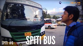 RECKONG PEO TO KAZA SPITI  HIMACHAL ROADWAYS  HRTC Part 1 [upl. by Einahpit]