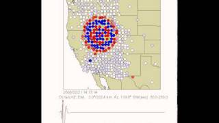 Wells NV seismic waves [upl. by Ellon]