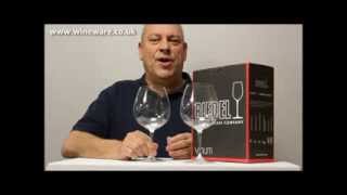 Riedel Vinum Burgundy  Pinot Noir Wine Glass Video  64167  Wineware [upl. by Frankie]