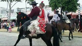 Feria de Sevilla 2010 Gracia Montes  Pídeme lo que tú quieras  Sevillanas [upl. by Daas]