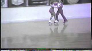 1984 US National Roller Skating Championships  Sophomore Dance SemiFinal  Delacado1 [upl. by Demaria]