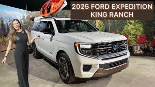 AllNew 2025 Ford Expedition KING RANCH Family FullSize SUV with Luxury Technology amp Versatility [upl. by Notnelc]