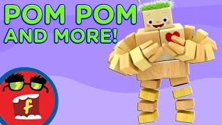 Pom Pom AND MORE  OVER 30 MINUTES Of Songs For Kids  Fredbot Nursery Rhymes and Stories for Kids [upl. by Ahsinehs]