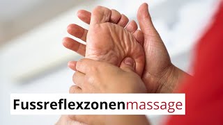 Fussreflexzonenmassage  Physiozentrum [upl. by Chloris644]