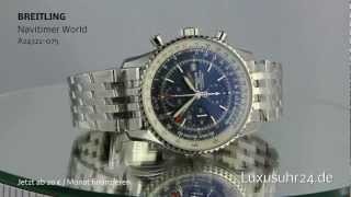 Breitling Navitimer World A24322075 Luxusuhr24 Ratenkauf ab 20 EuroMonat [upl. by Rabelais436]