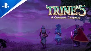 Trine 5 A Clockwork Conspiracy  Release Trailer  PS5 amp PS4 Games [upl. by Anividul691]