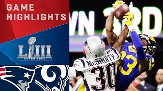 Patriots vs Rams  Super Bowl LIII Game Highlights [upl. by Craig]