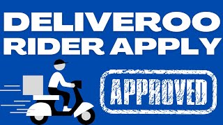 How To Get Your Deliveroo Rider Account Approval  100 Working Trick [upl. by Edwina]