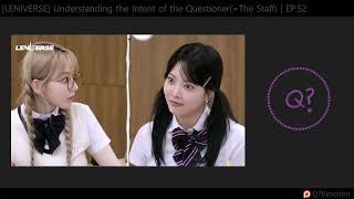 LENIVERSE Understanding the Intent of the QuestionerThe Staff  EP52  REACTION [upl. by Kliment]